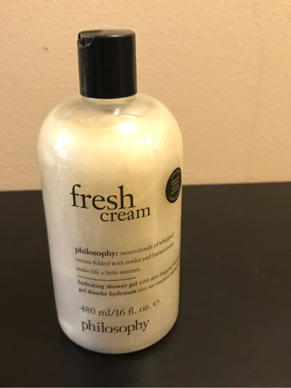 philosophy Fresh Cream Hydrating Shower Gel - White